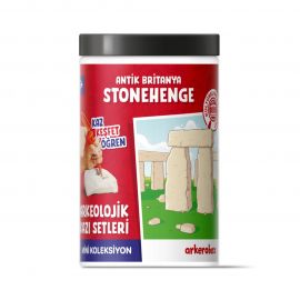 Arkerobox - Mini set arheologic educational si puzzle 3D, Marea Britanie antica, Stonehenge JEMARK2568