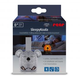Jucarie din plus pentru somn Sleepy Koala, cu lumina de veghe si muzica pentru bebelusi, 0+ luni, Reer 52451