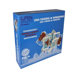 Jucarie - Seturi de constructie - Usi si ferestre (250 piese) TSGOB-BS8902