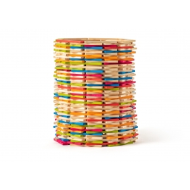 Jucarie din lemn - Caramizi colorate Emma (200 piese) TSG95004