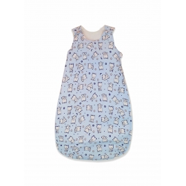 Sac de dormit copii, Baby Bear albastru, din bumbac, 70 cm, 1 tog - Toamna KDEP701BBA