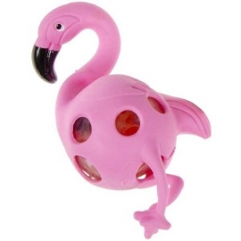 Jucarie antistres Squeeze Ball Flamingo LG Imports LG9278 BBJLG9278_Roz Deschis