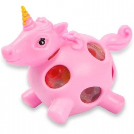 Jucarie antistres Squeeze Ball Unicorn LG Imports LG9272 BBJLG9272_Roz