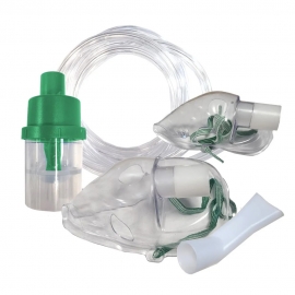 Kit accesorii pentru aparatele de aerosoli Sanity, masca copii si adulti, pahar de nebulizare,... BITkitsanity