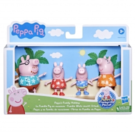 PEPPA PIG SET FIGURINE FAMILIA PIG IN VACANTA VIVF2171_F8082