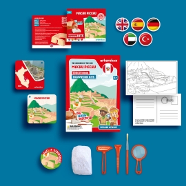 Arkerobox - Set arheologic educational si puzzle 3D, Machu Picchu JEMARK2445