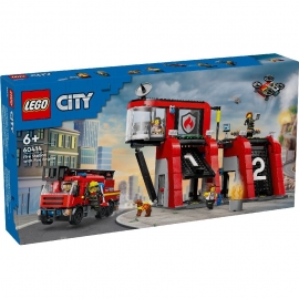 LEGO CITY STATIE SI CAMION DE POMPIERI 60414 VIVLEGO60414