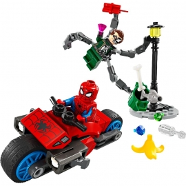 LEGO SUPER HEROES URMARIRE PE MOTOCICLETA OMUL PAIANJEN VS DOC OCK 76275 VIVLEGO76275