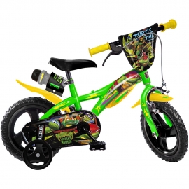 Bicicleta copii Dino Bikes 12' Testoasele Ninja HUBDB-612L-MNT