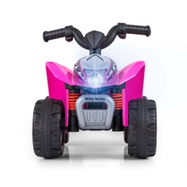 ATV electric pentru copii licenta Honda 18-36 Luni cu sunete si lumini Pink EKD12807