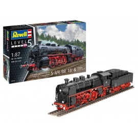 Locomotiva tren viteza S3/6 BR18(5) cu Tender 2‘2’T VRNRV02168