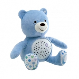 Jucarie cu proiectie Chicco Ursuletul bebelus, albastra, 0luni+ CHC0801520-1