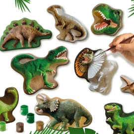 Set creativ mulaj si pictura - Lumea dinozaurilor