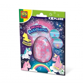 Bomba de baie efervescenta pentru copii cu unicorn surpriza