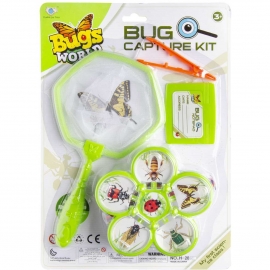 Set plasa si cutie cu lupa pentru prinderea insectelor LG Imports LG4647 BBJLG4647_Initiala