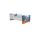 Pat Copii Ariel 3 Cu Paravane Dubla Protectie si Cu Saltea SafeNest 140x70 Cm  Ptv6905