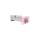 Pat Copii Paw Patrol Pink Cu Paravane Dubla Protectie si Cu Saltea SafeNest 140x70 Cm Ptv7193