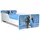 Patut Pentru Fetite 2-8 Ani Frozen 1, Model Creativ, Cu Saltea SafeNest 140x70 Cm Inclusa Ptv5167