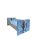 Pat Pentru Fete 2-16 Ani Frozen 1, Model Sleepy, Cu Saltea SafeNest 180x80 Cm Ptv5972