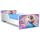 Pat Copii Frozen Rainbow Model Creativ 2-12 ani Cu Saltea SafeNest 160x80 Cm  Ptv5203