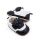 Pantofiori bebelusi alb si negru, cu talpa antiderapanta si design elegant chbnb4219-2-va7