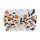 Bentita lata cu funda si imprimeu - model 26 mdh14-26-cd3