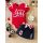 Set body rosu cu mesaj "daddy’s girl" si fusta denim pentru fetite mbtu41-r1