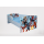 Pat pentru baieti Avengers cu Protectii laterale, cu Saltea SafeNest 140x70 Cm, 2-8 Ani  Ptv7583