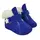Ghetute BIT cu bareta-Imblanite (Culoare nappa: blu bleumarin, Marime: 16, Decor: Fulg de nea)