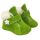 Ghetute BIT cu bareta-Imblanite (Marime: 18, Culoare nappa: verde nappa, Decor: Fulg de nea)