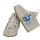 Botosei Mocasini Barefoot (Marime: 22, Culoare velur: Ivori Lamb)