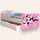 Patut Fetite Minnie Mouse 2-8 Ani Cu Sertar si Cu Saltea Inclusa 140x70x6 cm Cmg43817559032065