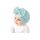 Caciulita bleu tip turban cu fundita din tulle aplicata mbx-21005-2-cd