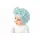 Caciulita bleu tip turban cu fundita din tulle aplicata mbx-21005-2-cd