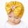 Caciulita galben mustar tip turban cu funda din satin aplicata - queen mbmz047-2-ct3