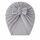 Caciulita gri tip turban cu trei fundite mbx-21021-8