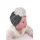 Caciulita gri tip turban din catifea cu floare aplicata mdx-20153-5