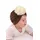 Caciulita maro tip turban din catifea cu floare aplicata mdx-20153-2