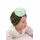 Caciulita verde tip turban din catifea cu floare aplicata mdx-20153-3
