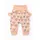 Pantaloni bebe roz banan cu ursuleti si inimioare - mother & cojok trpb0034