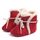 Cizmulite imblanite rosii - warm baby boots chd0812-1-ci1