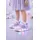 Adidasi sidefati cu luminite - purple hearts adtui11