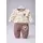 Set 2 piese bluzita cu pantalonasi cu inimioare bpe10218-1-29