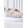 Adidasi albi cu luminite capsunele adt-19-1