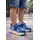 Adidasi cu luminite panda new style - navy blue adt-33