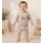Trening pentru bebelusi din bumbac, bej, teddy bnb01-2