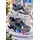 Adidasi cu lumini led, model cyx, baieti, piele ecologica, gri adt-57-1