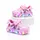 Adidasi cu lumini led, model ponei colorat, fete, roz adt-19-1