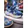 Pantofi sport cu lumini led, super navy style, textil, baieti, bleumarin adt-33-2