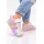 Pantofi sport cu luminite si sclipici, model premium style, piele ecologica, fete, roz ad30-75